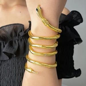 Gold Plated Snake Necklace/Bracelet/Belt